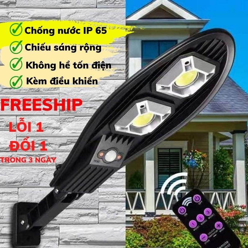 Đèn Năng Lượng Mặt Trời Chống Nước Tiết Kiệm Điện Siêu Sáng Đèn Led Akio