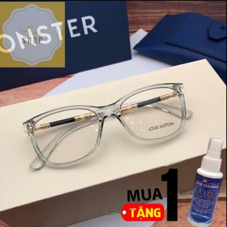 Gọng Kính Nam Nữ Thời Trang LV Tặng nước rửa kính