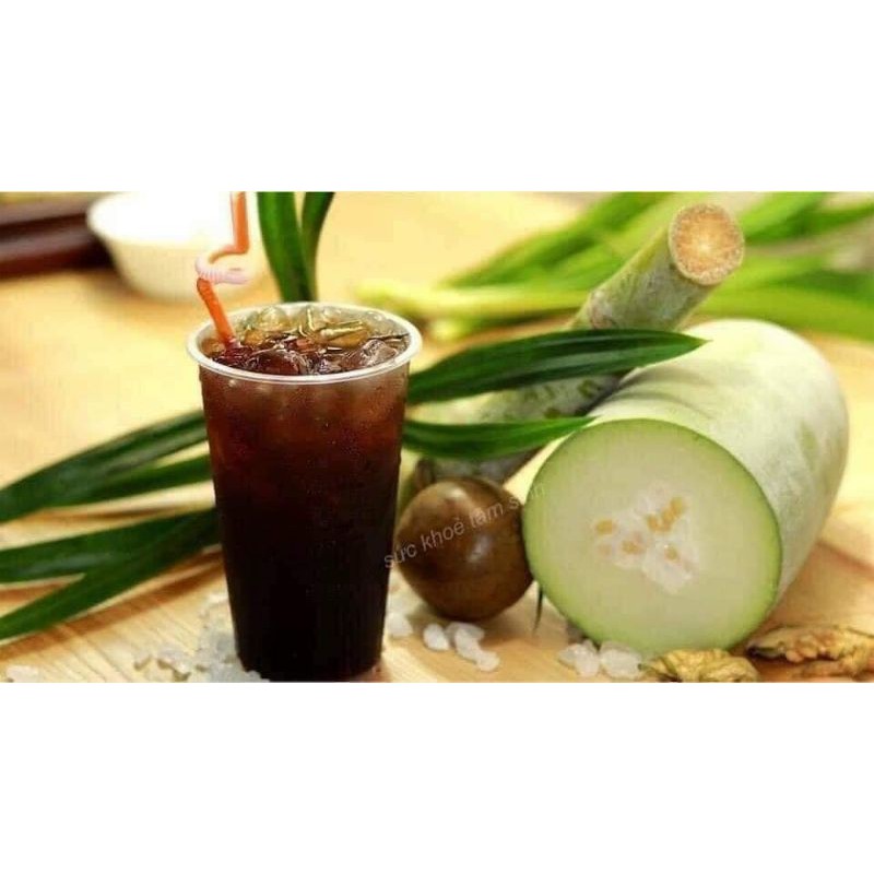 [SẴN HCM] SET NẤU TRÀ BÍ ĐAO ❤FREESHIP❤ SET NẤU TRÀ BÍ ĐAO 8 VỊ GÓI 500GR - Lùn Con Food