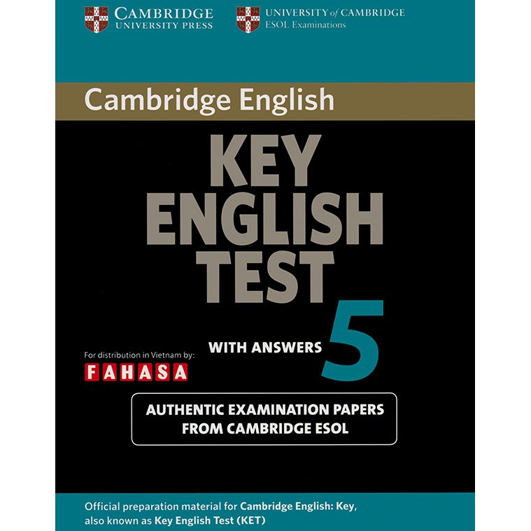 Sách - Cambridge Key English Test (KET) 5
