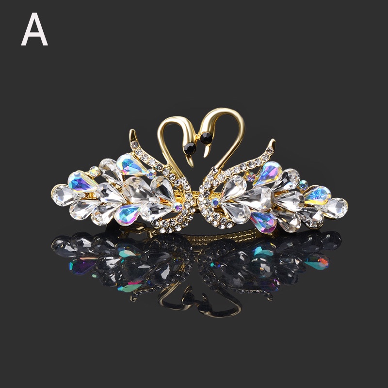 Kẹp tóc HAIMEIKANG hình thiên nga xinh xắn phong cách Hàn Quốc cho nữ