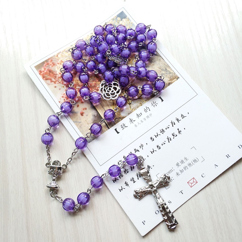 Vòng cổ Chuỗi Hạt Mặt Thánh Giá Và Thánh Giá