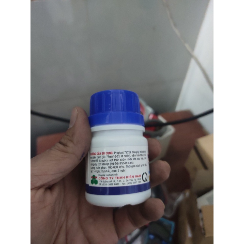 thuốc trị thối lá, vàng lá, đốm lá Prolant chai 50ml (nhập khẩu bỉ) hoạt chất Propamocarb