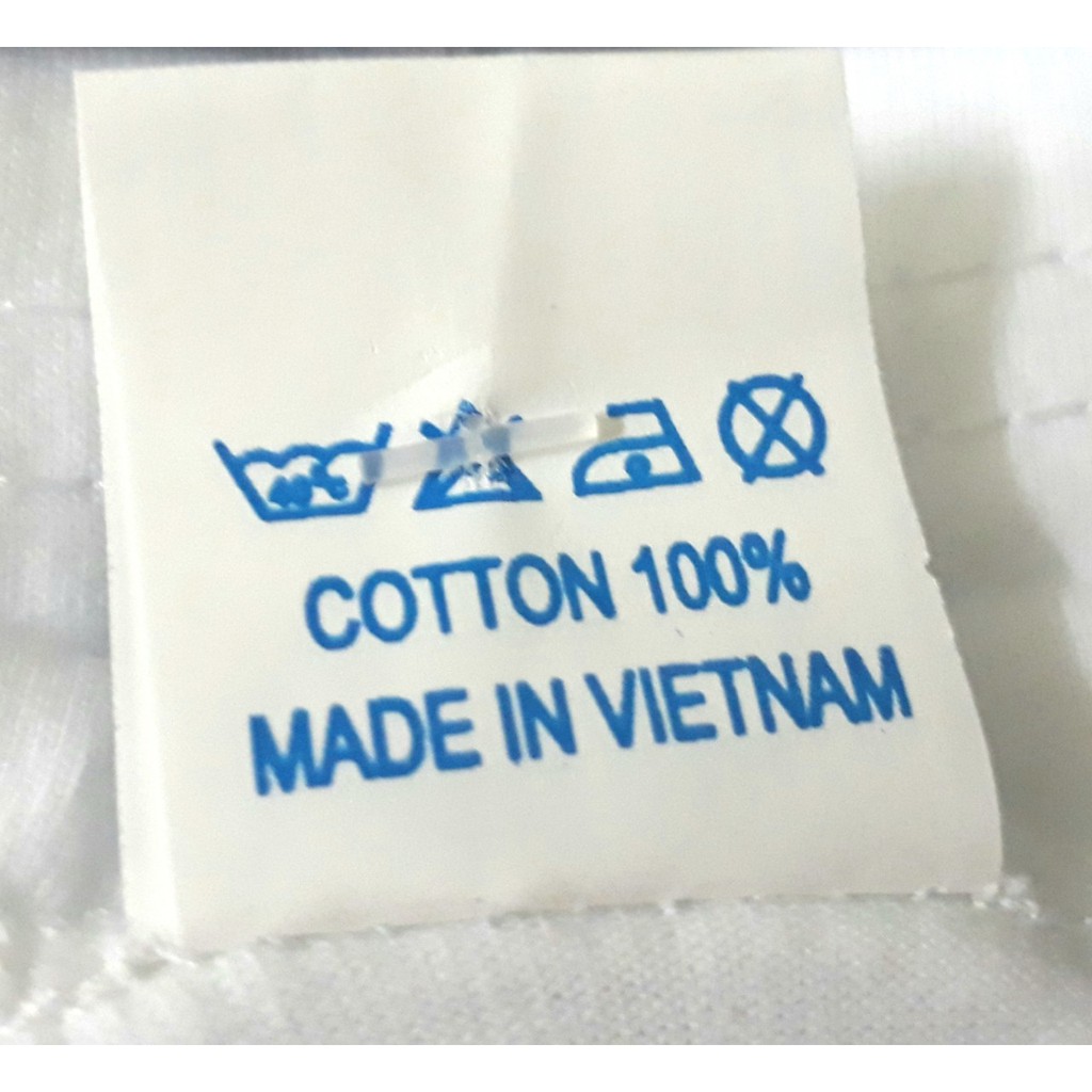 Áo Thun Nam 100% COTTON - hãng Ledatex (Màu Trắng)