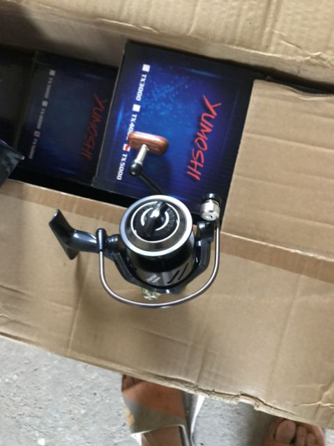 Máy câu cá kim loại tx 3000-7000