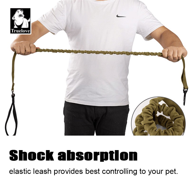 Dây dắt thú cưng đi dạo bằng nylon mềm có tay cầm đôi có thể thu gọn và kéo dài