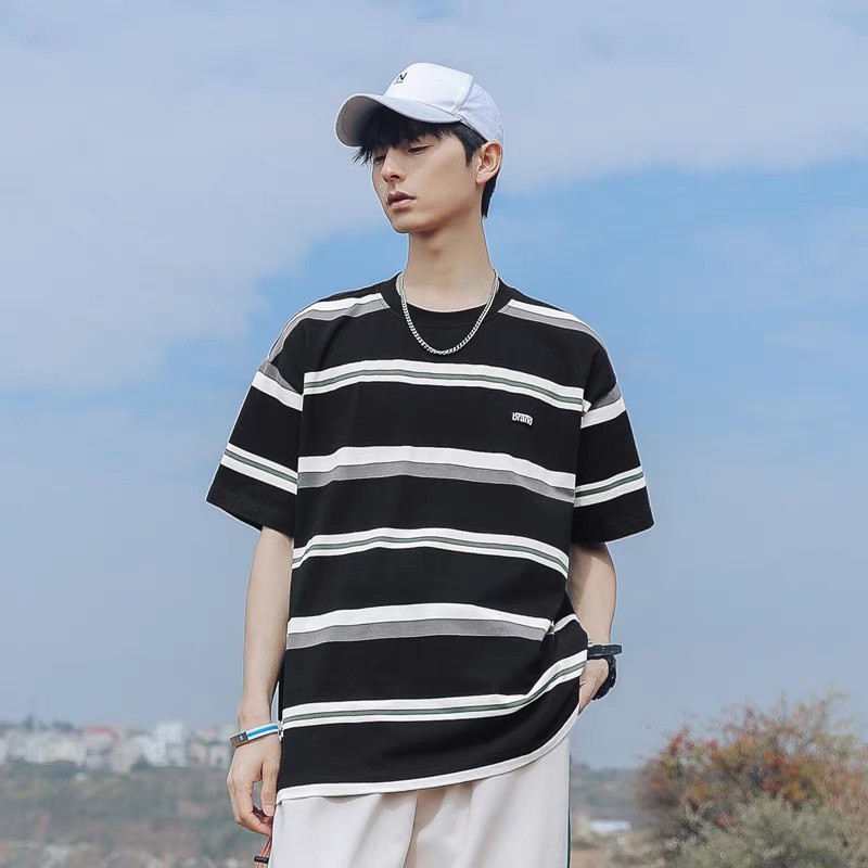 Áo Thun Nam Nữ ❤ Áo Phông Unisex Cao Cấp Tay Lỡ Form Rộng Hàn Quốc AT01 | BigBuy360 - bigbuy360.vn