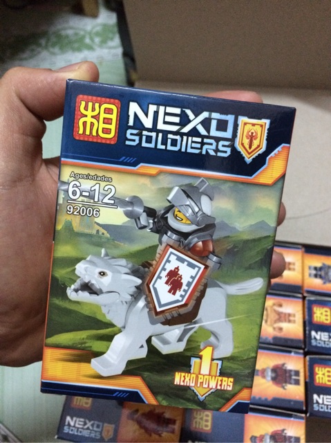 Mẫu Mô Hình Lego Jual LeLe 92006(1-6) Nexo Knights