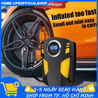 Quá khổ 12V Máy bơm không khí di động cho ô tô cỡ lớn Máy nén khí Máy bơm lốp Máy bơm không khí Tayar Máy bơm lốp khẩn c