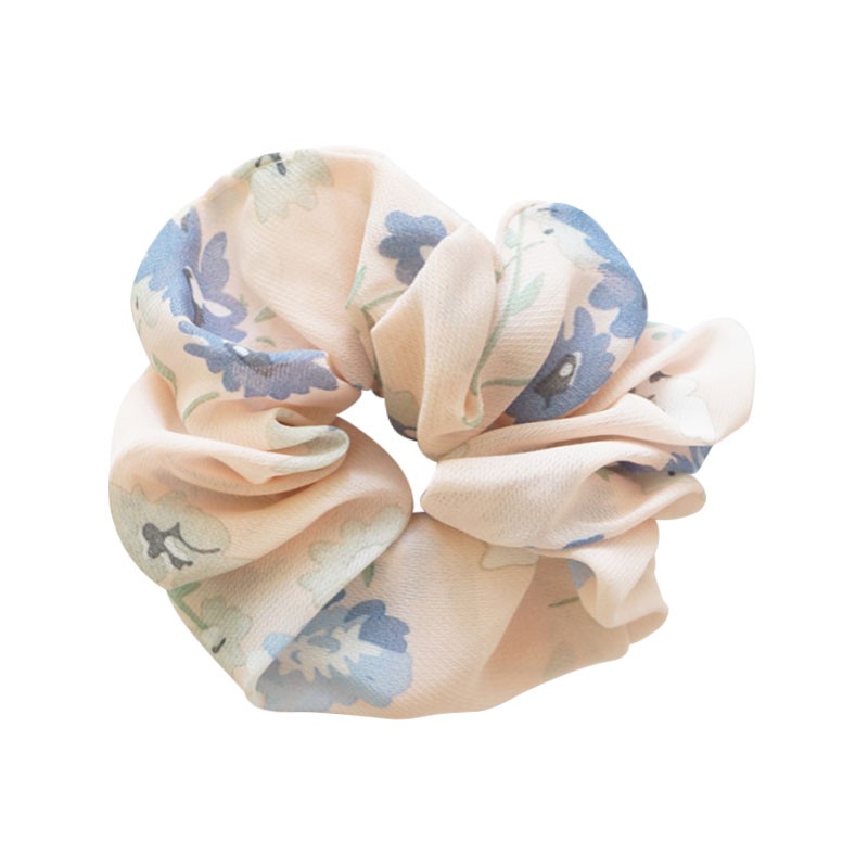 Dây Buộc Tóc Co Dãn Họa Tiết Hoa Thời Trang Cho Nữ