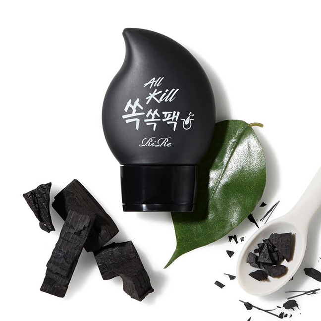 Mặt Nạ Lột Mụn Đầu Đen Rire All Kill làm sạch triệt để mụn đầu đen trên da, cuốn đi bụi bẩn, bã nhờn, dầu thừa tích tụ