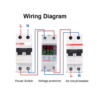 Rơ le bảo vệ điện áp Svp916 220v 40/63/80a