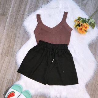 [ Rẻ vô địch ] Quần sooc đũi nữ siêu mát