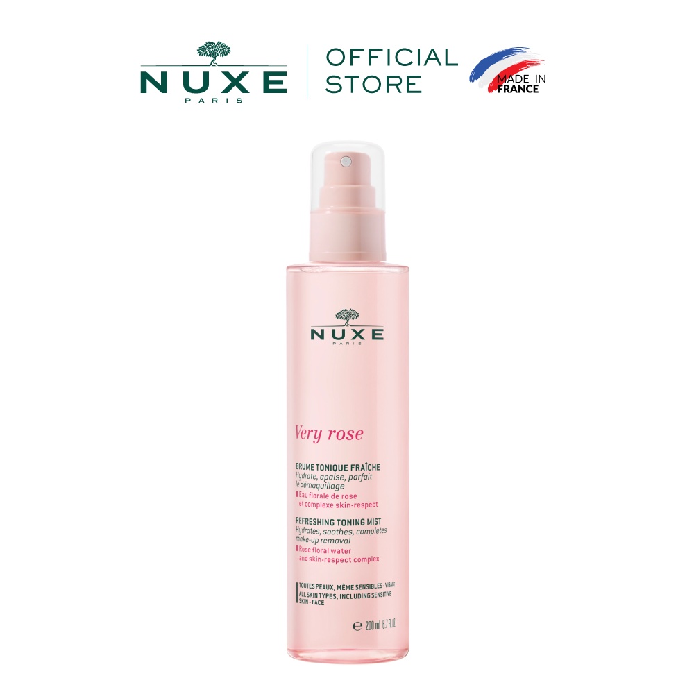 Xịt khoáng dưỡng ẩm Nuxe Very Rose 200ml