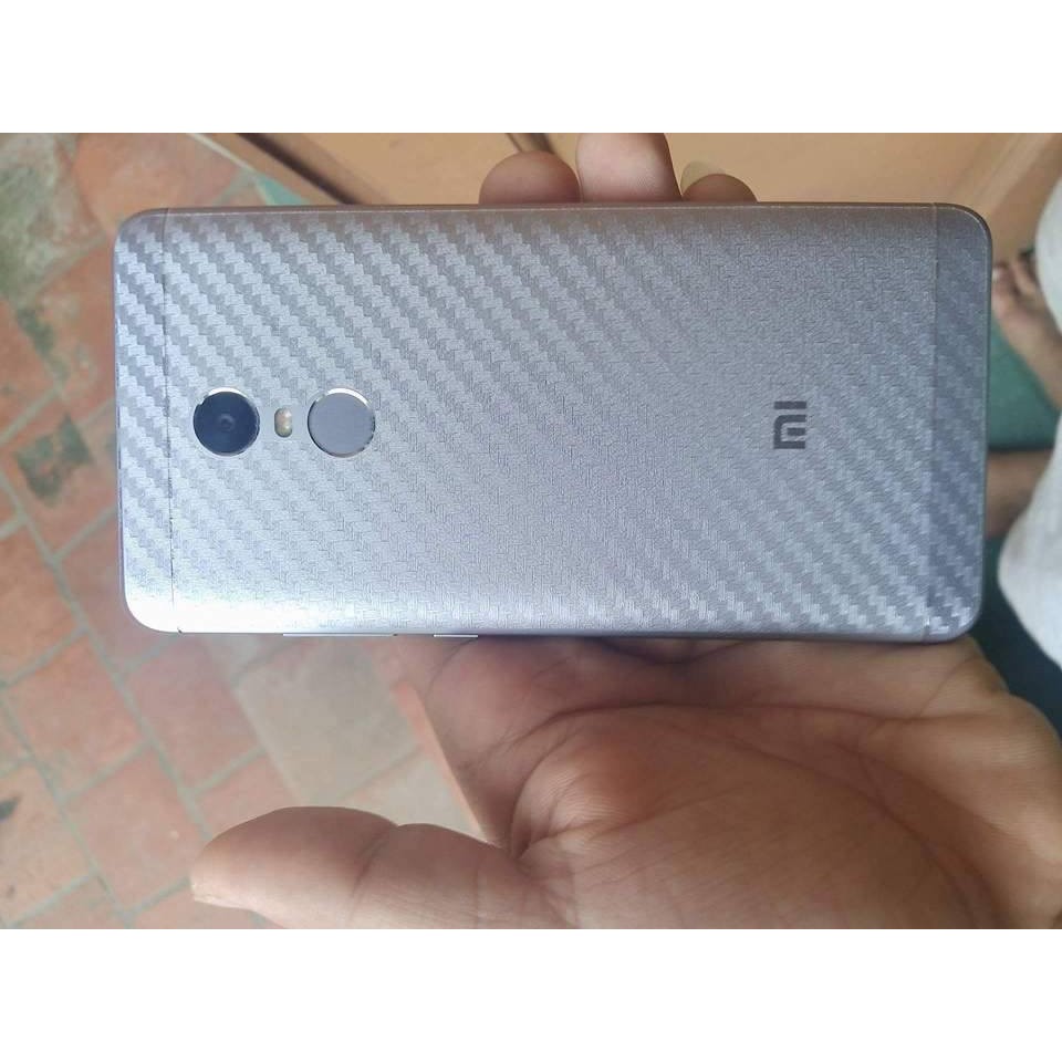 Combo dán cacbon và cường lực xiaomi note 4x ( tặng ốp silicon )