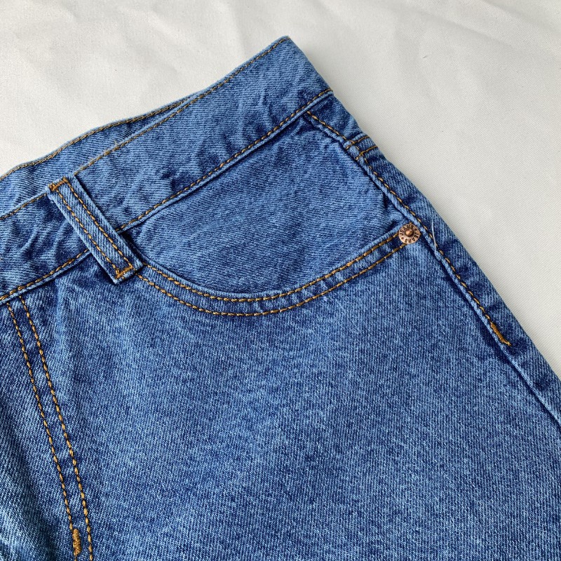 Quần short jean nam, quần đùi jean ống suông hàng đẹp không xù không phai khi giặt