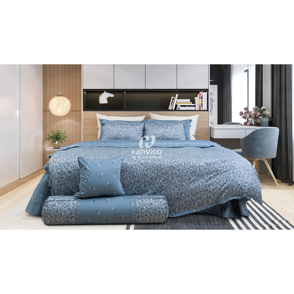 Vỏ gối ôm Hanvico chất liệu Cotton cao cấp,  Nhiều màu sắc