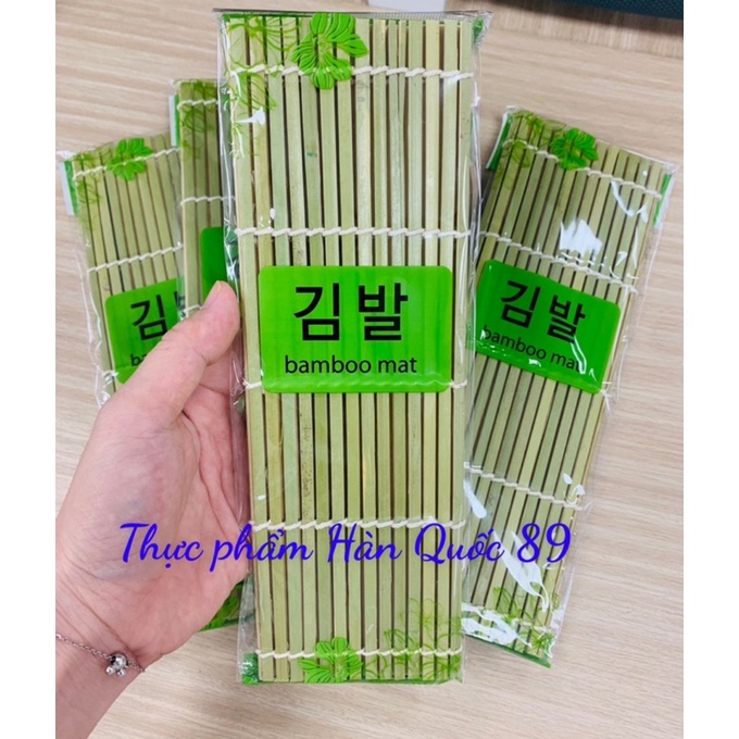Mành tre cuộn kimbap (shushi)