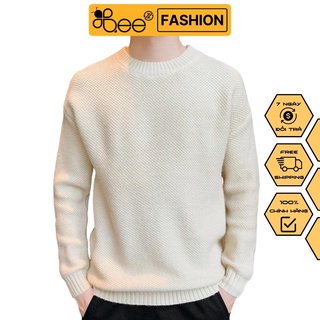 Áo len nam cổ 3 phân BEEZ dệt hạt gạo chất liệu cao cấp AL7