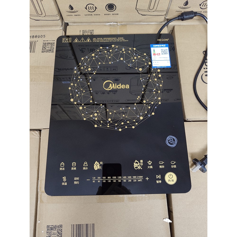 Bếp điện từ Midea / C21-WT2118 Gia đình nhỏ Lẩu xào nội địa Tiết kiệm năng lượng dùng pin