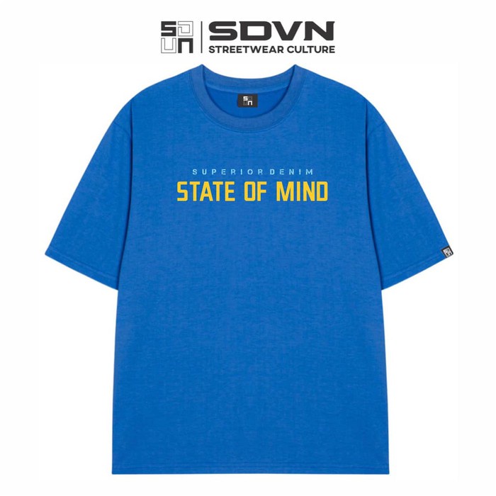 Áo Thun Unisex Nam Nữ Form Rộng Local Brand SDVN STATE OF MIND