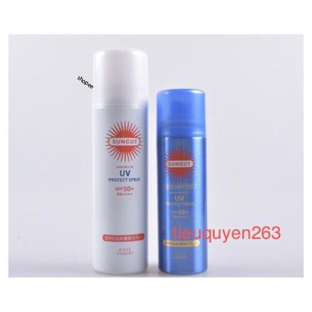 [Nhật Bản] Xịt chống nắng Kose UV Protect Spray SPF50+/PA++++