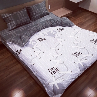 Set chăn ga gối 100% cotton hàng nhập