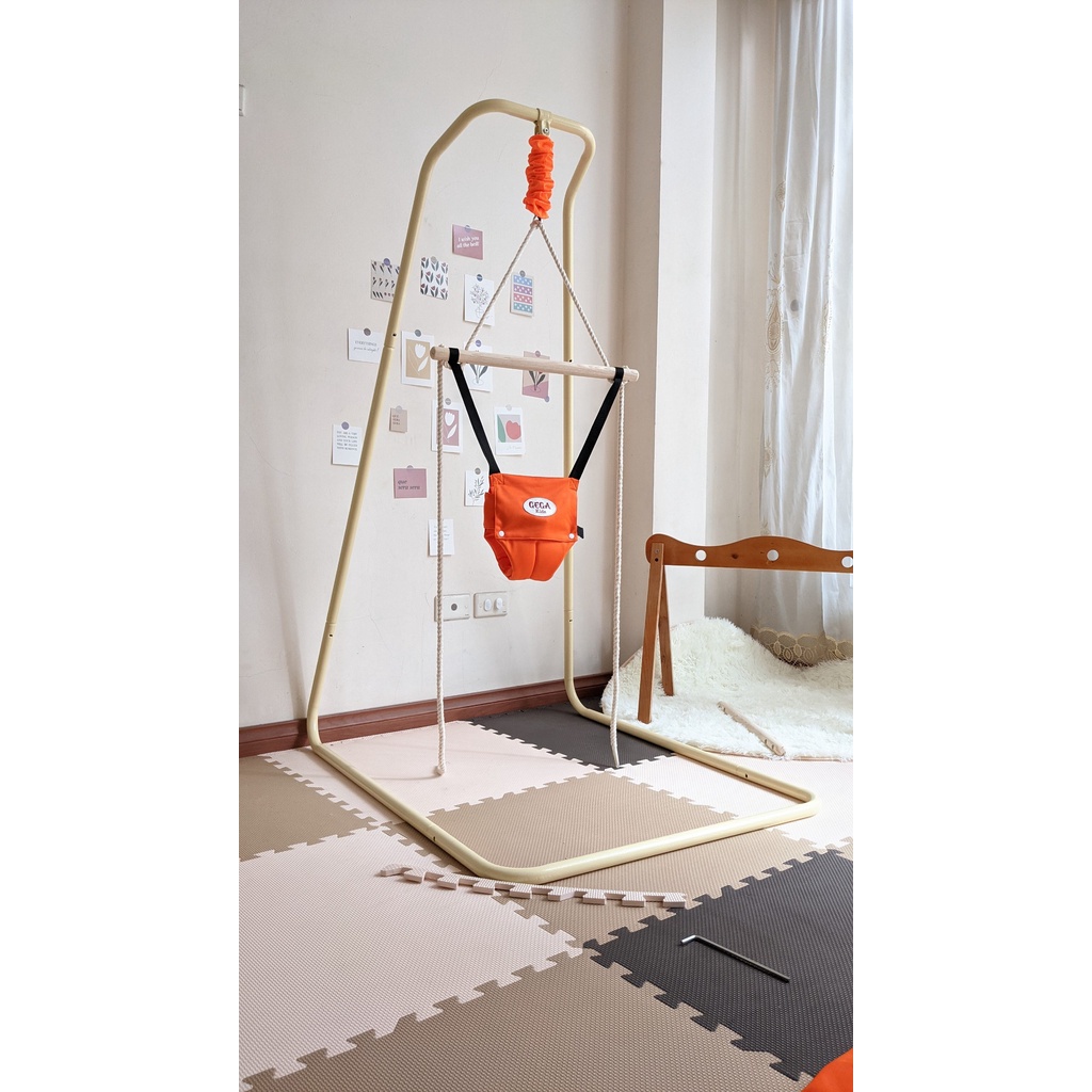 Xích đu nhún nhảy GEGAKIDS - Kiểu dáng Châu Âu