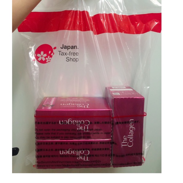 The collagen shiseido mẫu mới Nhật bản nguyên seal