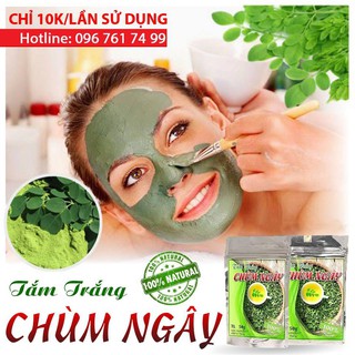 Bột tắm trắng chùm ngây nguyên chất 100%