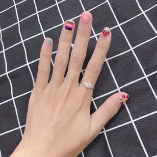 Nhẫn xi bạc (được chọn mẫu)