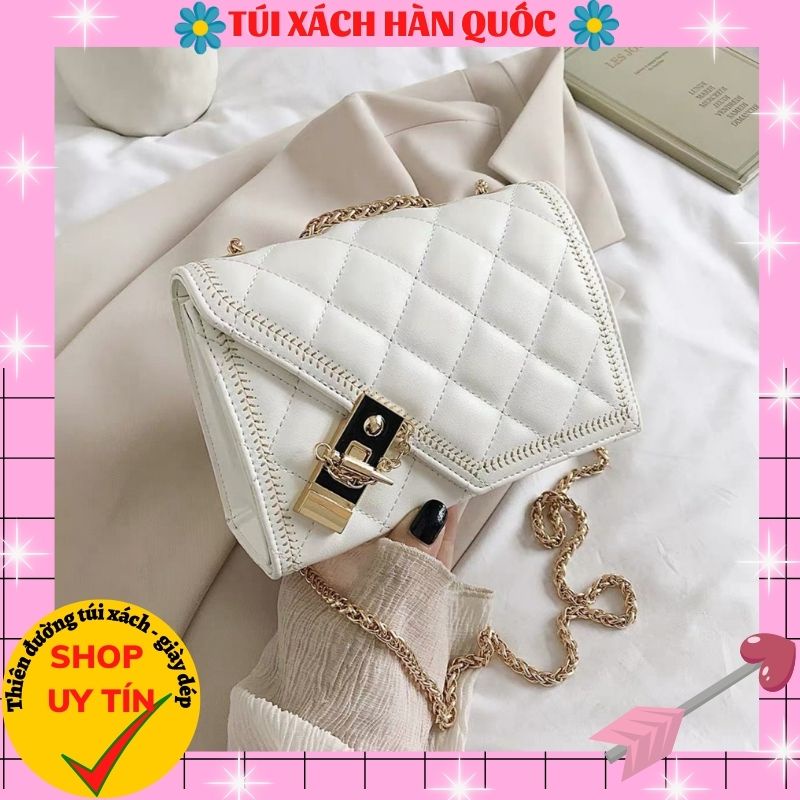 Túi xách đeo chéo nữ đẹp đi chơi thời trang hàn quốc giá rẻ dễ thương HQ 411