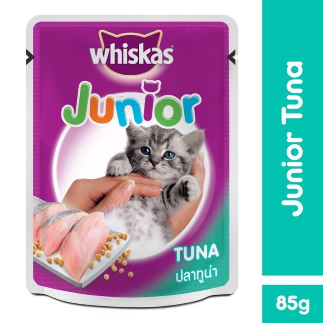 Pate whiskas thức ăn dinh dưỡng cho mèo con 85g