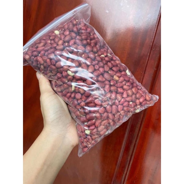 1Kg Lạc đỏ quê, hàng khô, sạch sẽ, đều củ- chất lượng