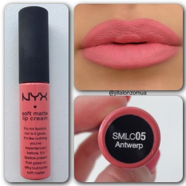 Son kem NYX Soft Matte Lip Cream - SMLC 05 Antwerp 4.7ml - màu hồng cam