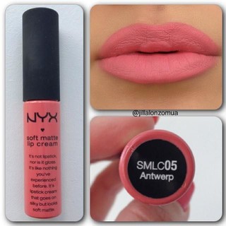 Son dạng kem NYX Soft Matte Lip Cream #SMLC05 Antwerp 7.6g