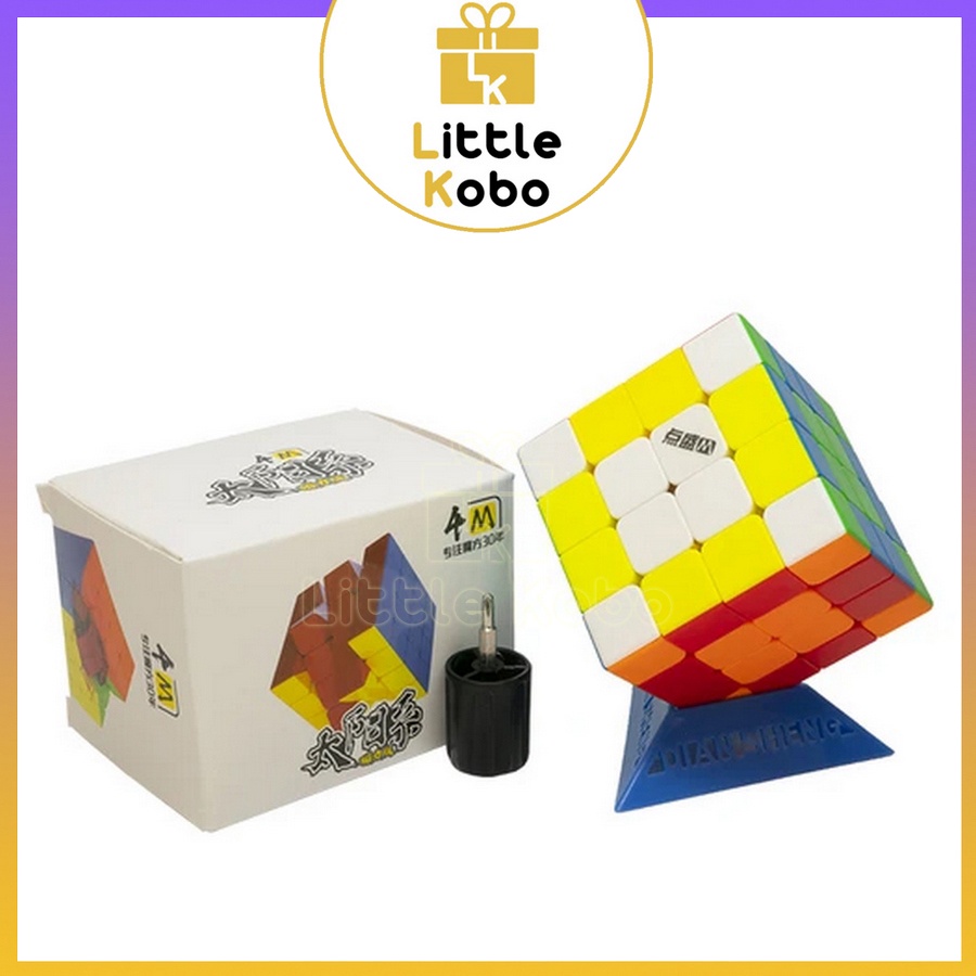 Rubik DianSheng 2M 3M 4M 5M Rubic 2x2 3x3 4x4 5x5 Có Nam Châm Stickerless Không Viền Đồ Chơi