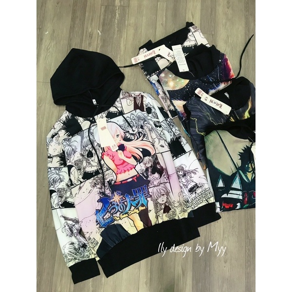 Áo Hoddie Unisex Nam Nữ In Hình 3D Thời Trang - K01