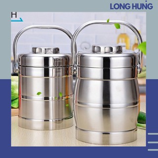 [Rẻ vô địch] Hộp cơm INOX 3 tầng