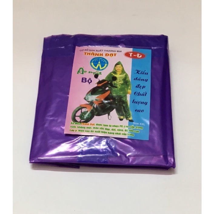 Áo mưa bộ Thành Đạt siêu nhẹ siêu bền