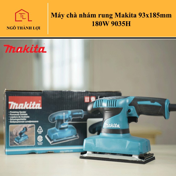 Máy chà nhám rung Makita 93x185mm 180W 9035H / 93x228mm 190W BO3710