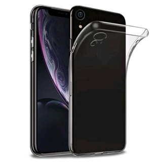 Ốp lưng dẻo+kính cường lực cho iPhone XR silicon trong suốt