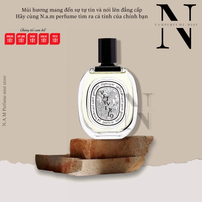 Diptyque Vetyverio Edt Vintage | Nước Hoa Nam | Tươi mát và trẻ trung