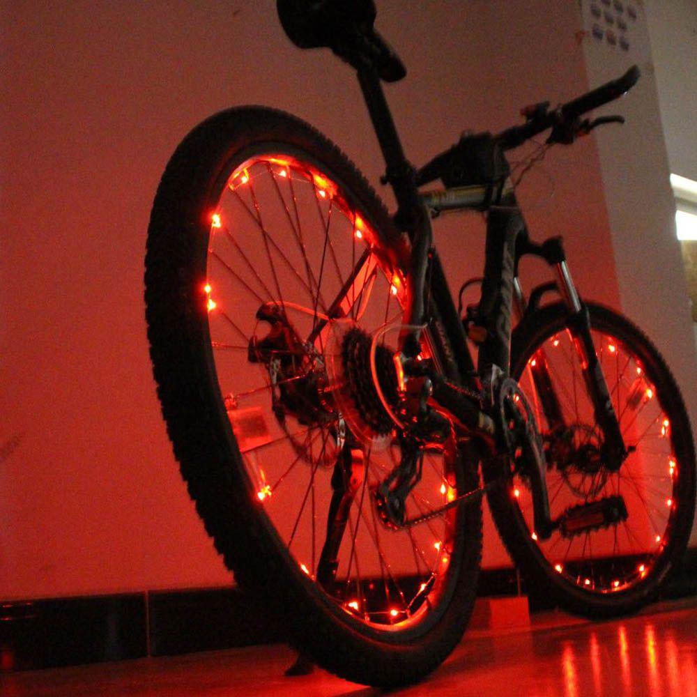 LANFY Đèn LED Nhiều Màu Gắn Căm Xe Đạp
