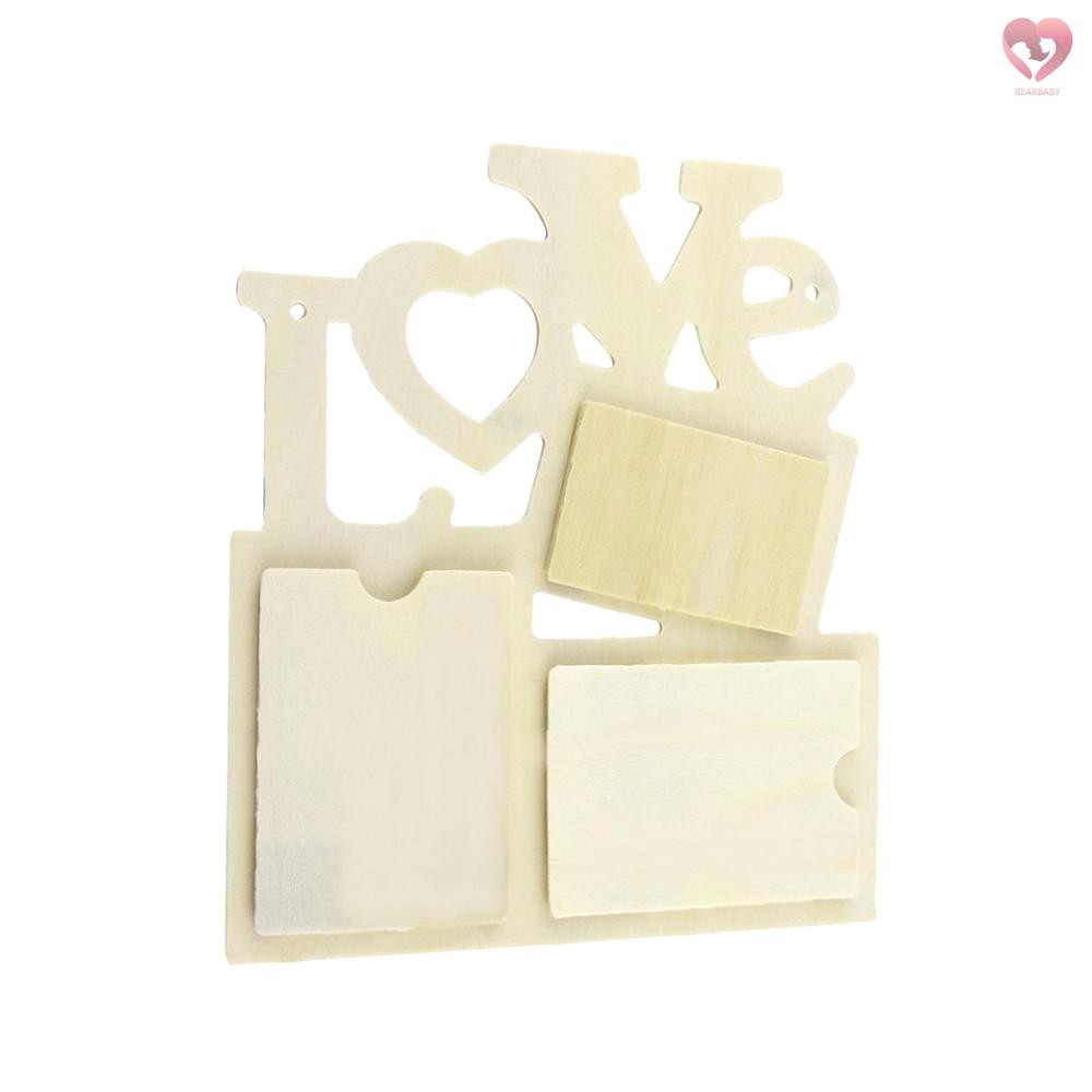 Khung Ảnh Bằng Gỗ 3 Trong 1