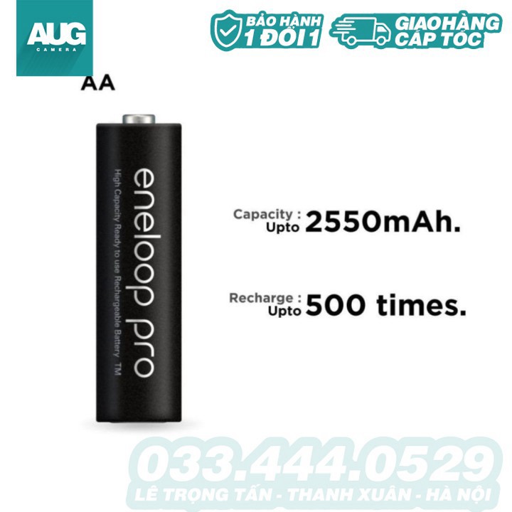 [SALE] Vỉ 4 Viên Pin Sạc AA Eneloop PRO 2500Ah - Eneloop PRO 2500Ah AA Rechargeable Battery - Camera & Decor Hà Nội