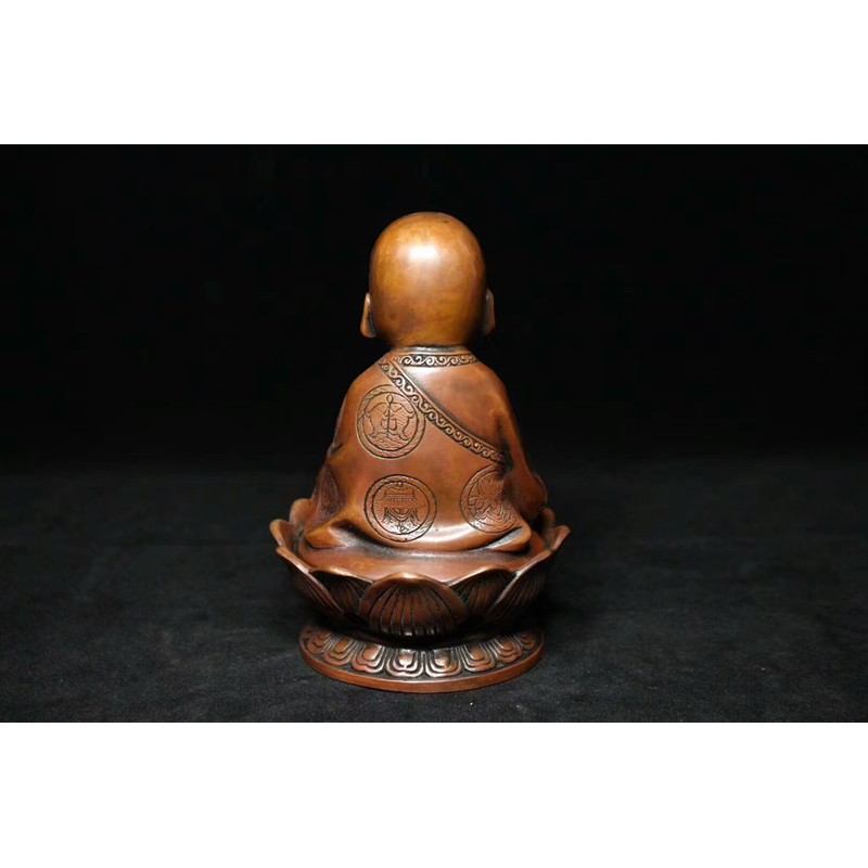 Lư trầm chú tiểu bằng đồng thau dùng để xông trầm hương phong thủy Hồng Thắng
