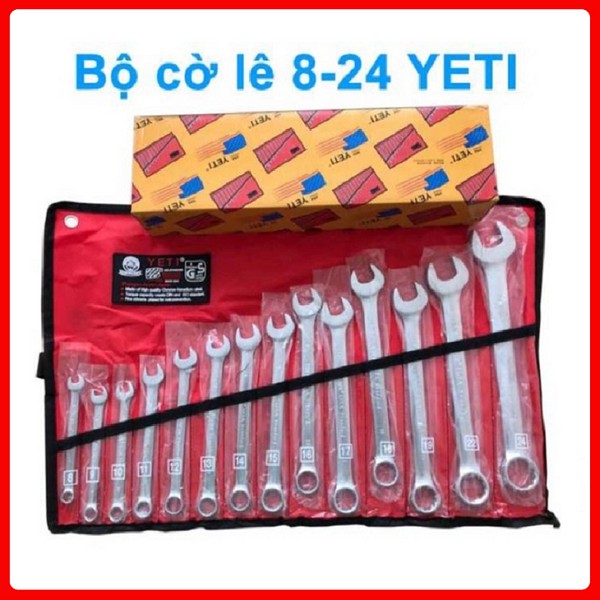 Bộ cờ lê 14 cây 8-24 hiệu Yeti chất lượng cao