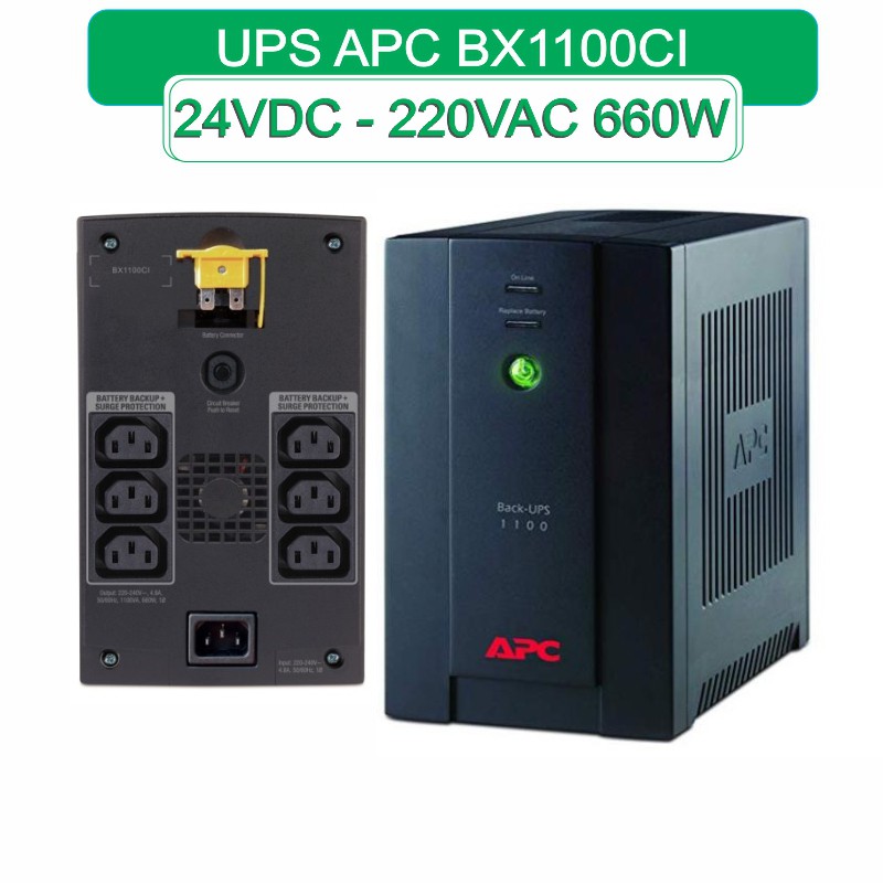 Bộ lưu điện UPS APC BX1100CI 1100VA 600W BX1100CI | BigBuy360 - bigbuy360.vn