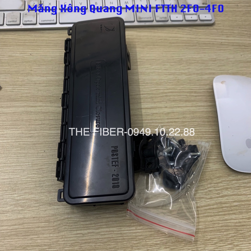 Măng Xông Quang MINI FTTH 2FO-4FO Bộ nối cáp quang thuê bao